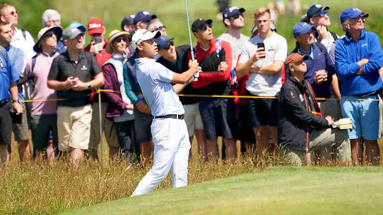 Collin Morikawa Takes Run at British Open Scoring Record, Vaults Into Contention in Round 2